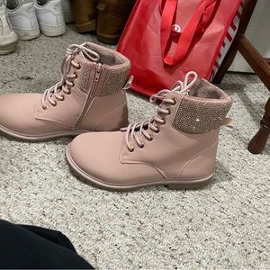 Pink Boots. Size 8. Brand new, never been worn.